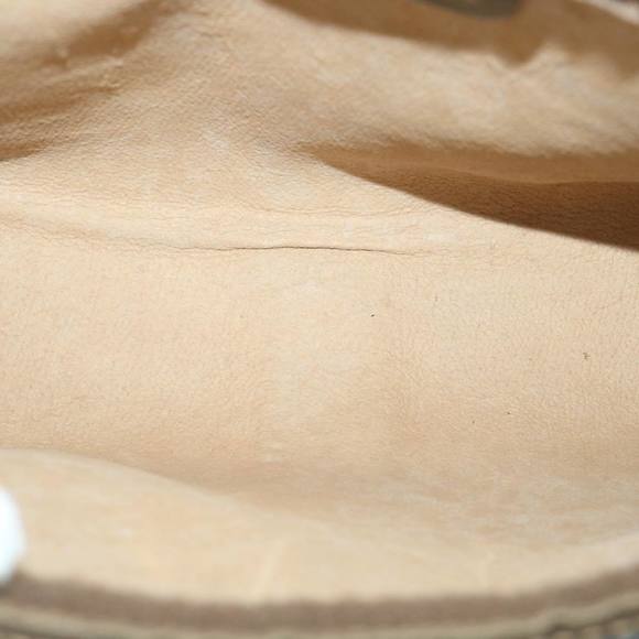 GUCCI GG Supreme Web Sherry Line Clutch Bag Beige Red 41 014 2125 23 Auth yk9483 - Picture 9 of 16